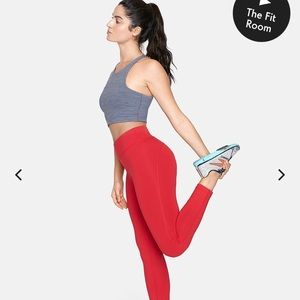 Outdoor Voices Tech Sweat 7/8 - Scarlet